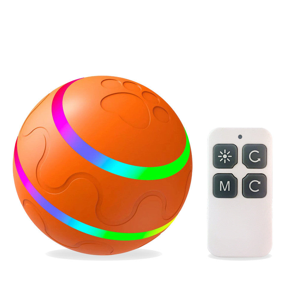 Self-Rolling Interactive Ball