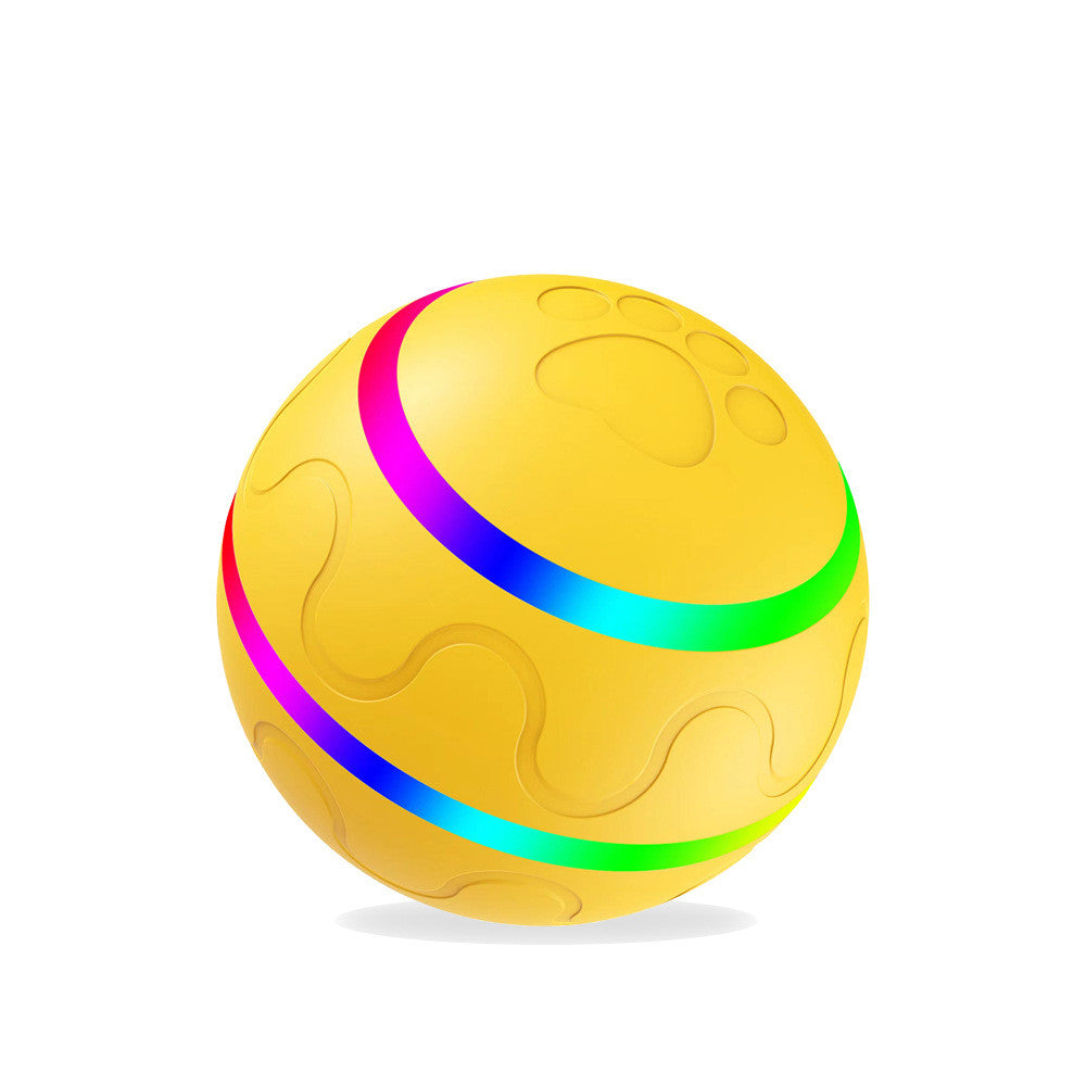 Self-Rolling Interactive Ball