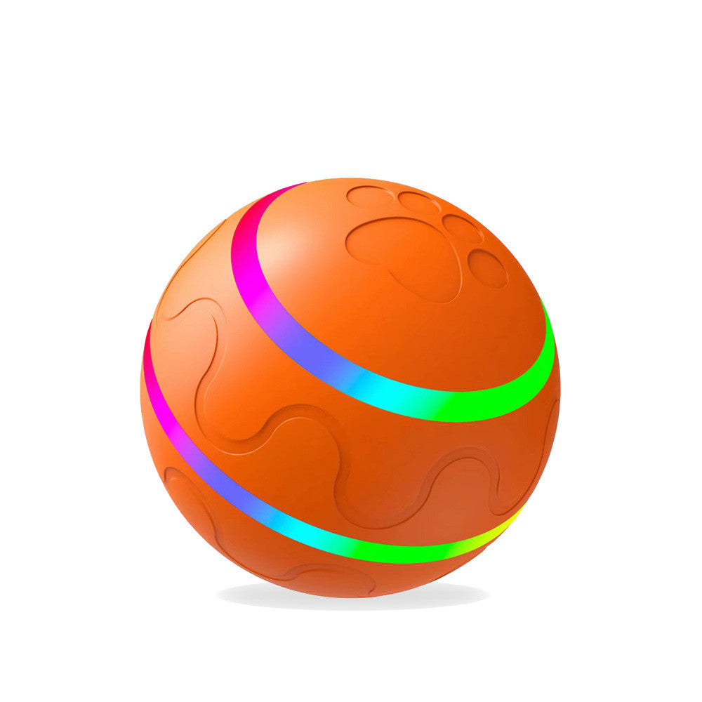 Self-Rolling Interactive Ball