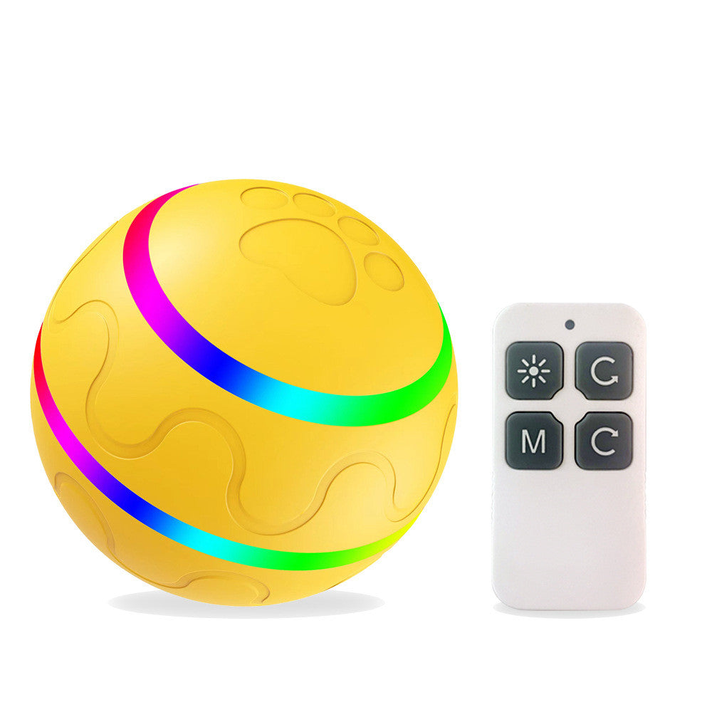 Self-Rolling Interactive Ball