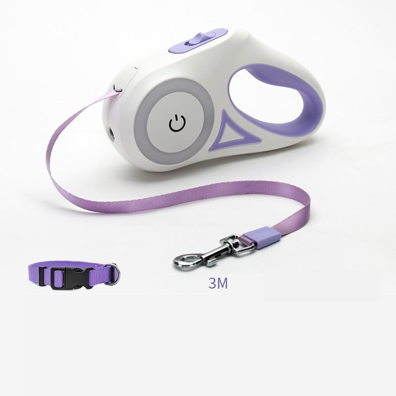 LED Retractable Leash