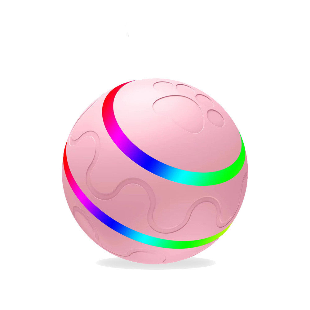 Self-Rolling Interactive Ball