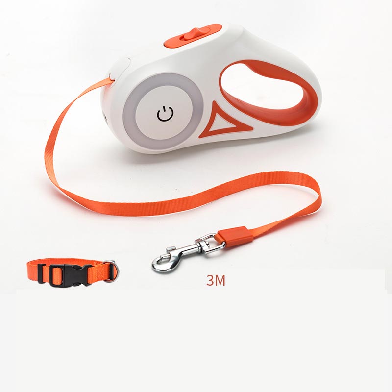 LED Retractable Leash