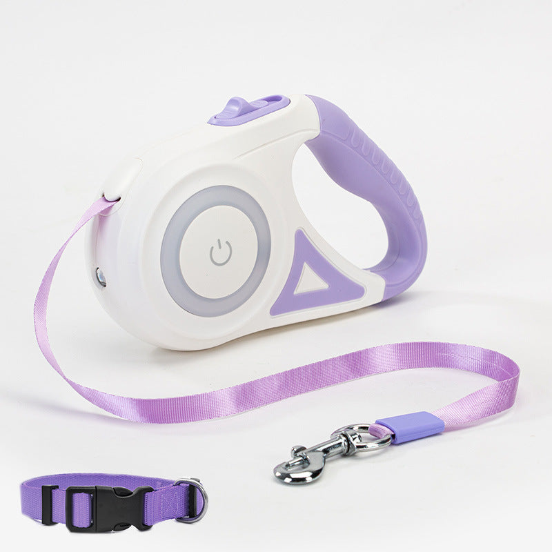 LED Retractable Leash