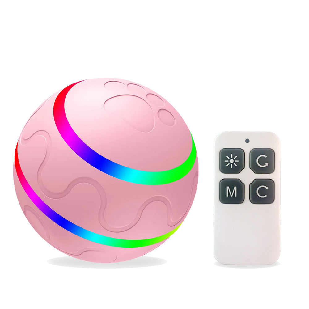 Self-Rolling Interactive Ball